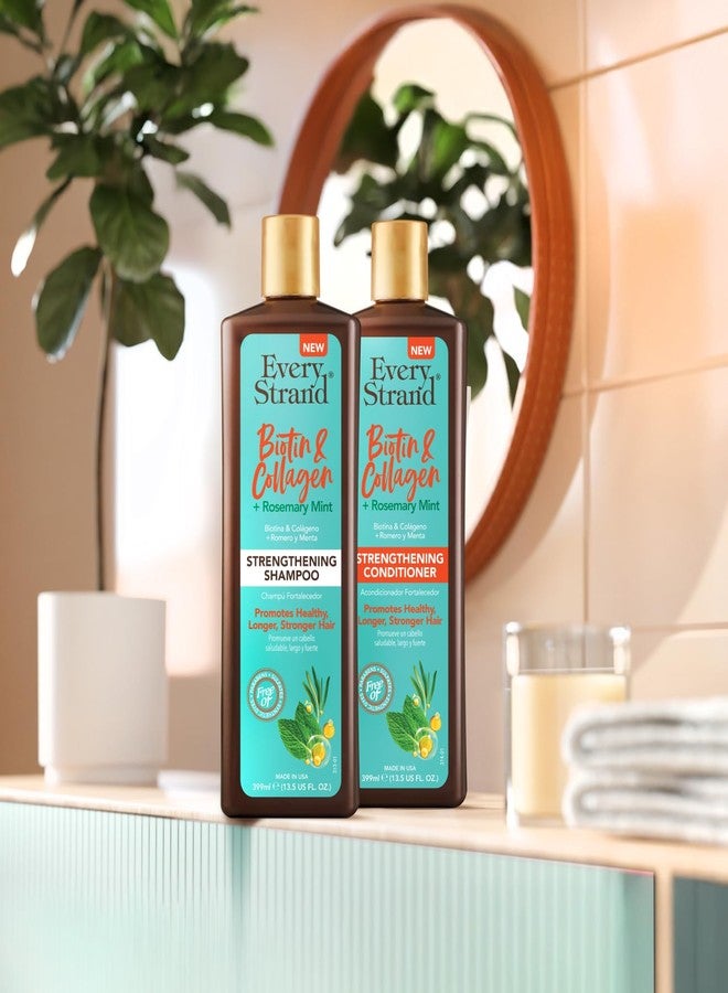 Every Strand Biotin & Collagen Shampoo and Conditioner 13.5oz - Image 4